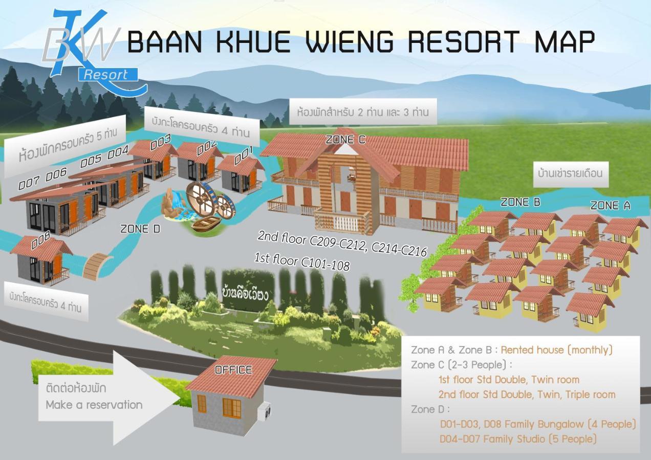 Baan Khue Wieng Resort Mae Sariang Exterior foto